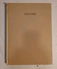 Trattorie, sei incisioni originali all'acquaforte/A. Saliola/testo F. Albertazzi