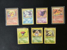 Mini Lotto Carte Pokemon Vintage ITA ENG - Fossil - Rocket - Jungle - Stamped