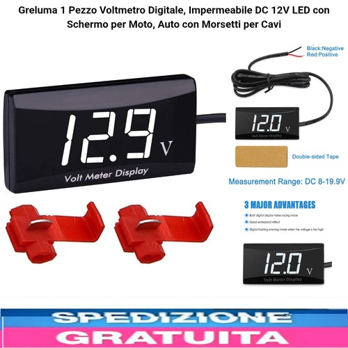 Voltmetro digitale led - digitale,