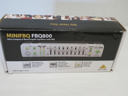 Behringer minifbq fbq800 - behringer,