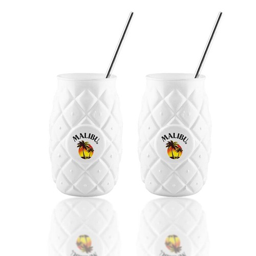 Bicchieri malibu ananas - malibu,