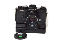 Fotocamera analogica Yashica FR con winder e ML 50mm F1.9