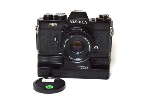Fotocamera analogica yashica - fotocamera,