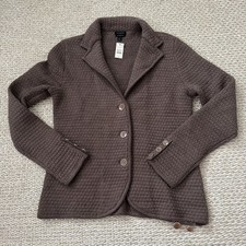 Blazer maglione aperto lana