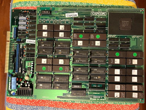 Pcb jamma capcom - capcom, cps1