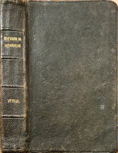 1915 breviarium romanum - breviarium, ex