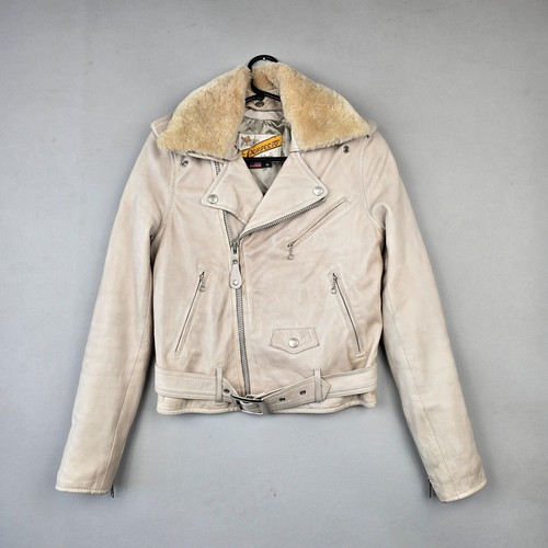 Giacca pelle schott - pelle,