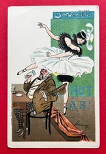 Scherzo litografia cartolina