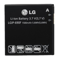 BATTERIA ORIGINALE 100% LG 1500Mah per OPTIMUS 7 E900 LGIP-690F RICAMBIO NUOVO