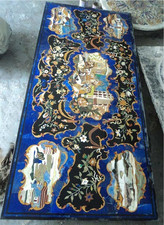 Tavolo fatto a mano in marmo