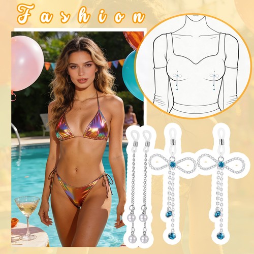 4pz anello capezzolo donna - anello,