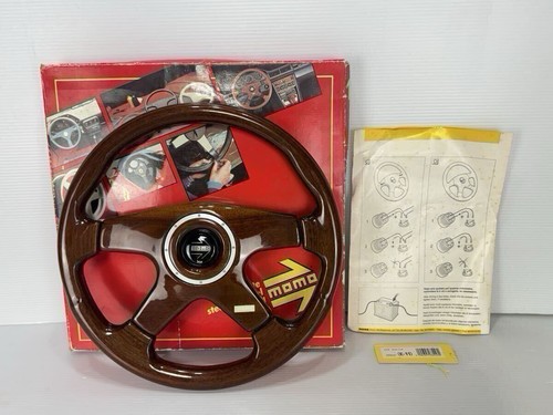 Momo etra steering wheel - wheel, wood