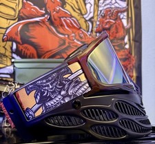 JT Paintball F8 Maschera Personalizzata Tinta Superdead Sheesh Strap