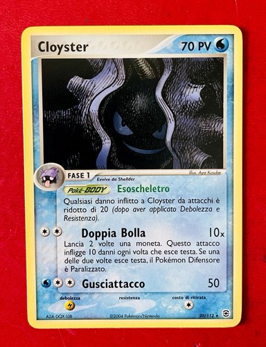 Lotto carte pokemon cloyster - pokemon,