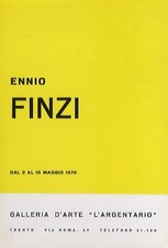 Ennio Finzi: dal 2 al 15