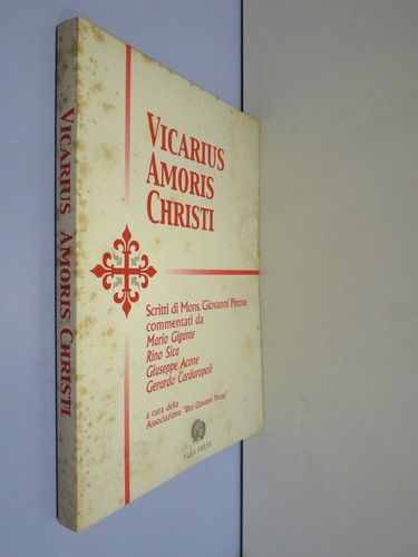 Vicarius amoris christi pirone - amoris,