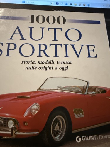 1000 auto sportive - sportive, storia