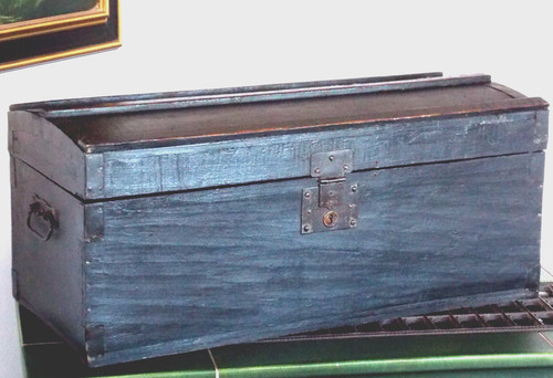 Antica cassapanca legno - in,