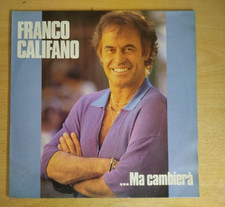 Franco Califano ‎– ...Ma Cambierà 1986 Italy LP Album