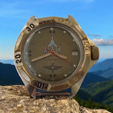 Vostok Boctok Komandirskie orologio da polso meccanico 17 jewels orologio da polso per uomo