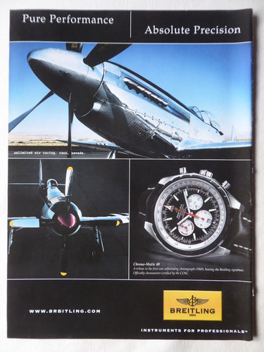 2008 pub montre breitling - pub,