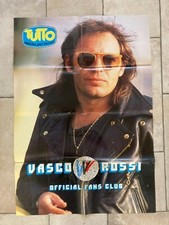 Manifesto Poster Originale VASCO ROSSI Official Fans Club Tutto Vintage RARO