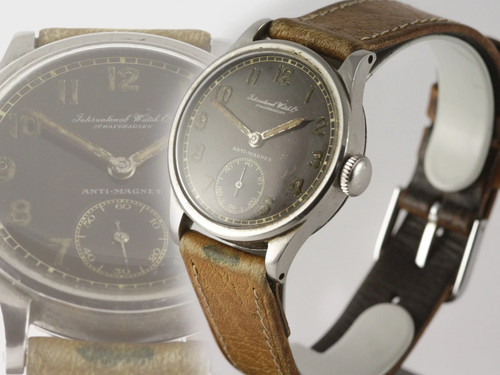 Vintage iwc hermet acciaio - vintage,