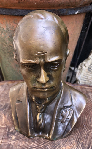 Bronze bust vintage - bust, 1920/30's