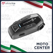 INTERFONO SINGOLO CELLULAR LINE INTERPHONE U-COM 7R CASCO MOTO SCOOTER
