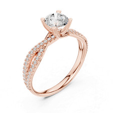 Anello ermoina corona alta 55