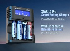 Caricabatterie xtar l4pro per - l4pro,