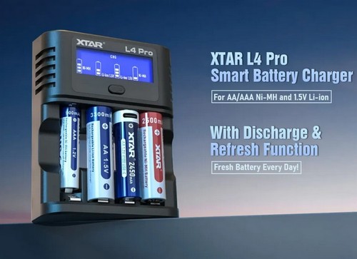Caricabatterie xtar l4pro per - xtar,