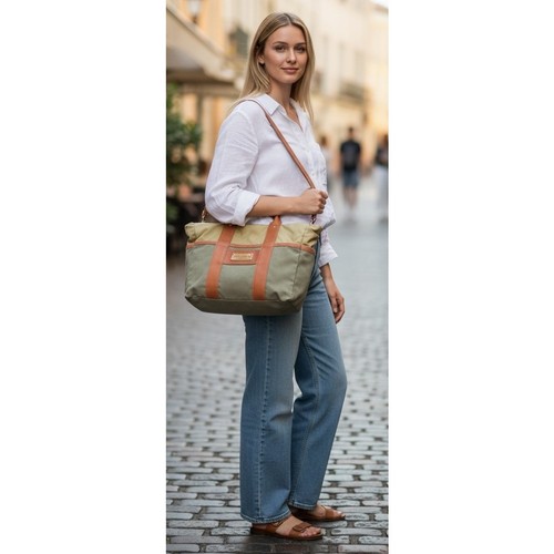 Borsa tela mimetica - in,