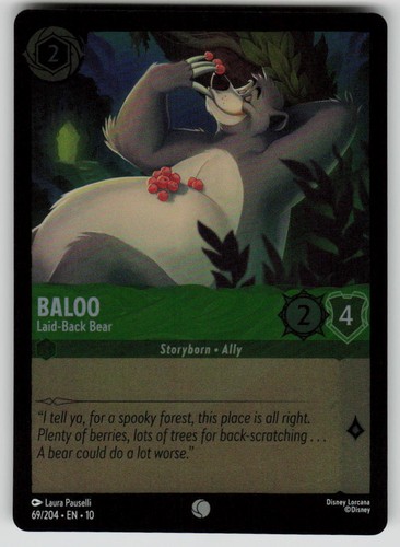 Baloo laid back bear cold - -, laid-back