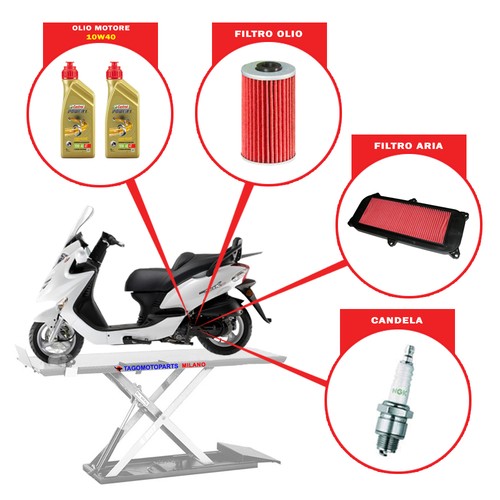 Kit tagliando motore kymco - kit,