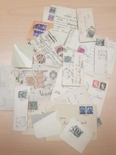 Lotto buste viaggiate non - buste, e