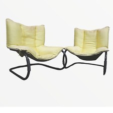 Pair of Vintage Fabric Italian