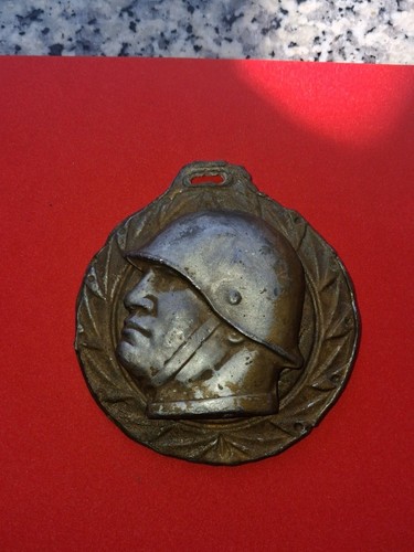 Placca medaglione benito - placca,
