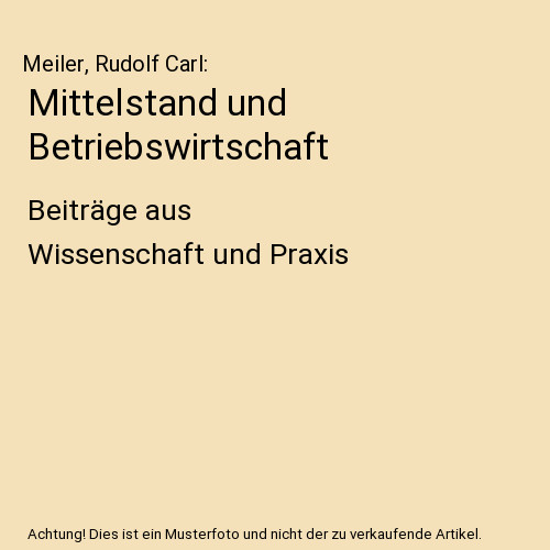 Mittelstand und
