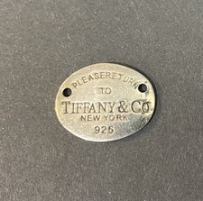 Charm vintage Please Return to