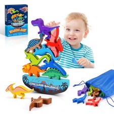 Tangdudu Dinosauri Giochi Legno Bambini 2 3 4 5 6 Anni, Costruzioni per Bambini 