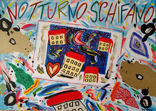 BRUNO DONZELLI- UNA A SCELTA DI TRE SERIGRAFIE POLIMATERICHE- POP ART- 70x50 CM