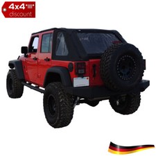 Bowless Soft Top, 4 Doors Nero
