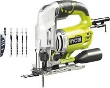 Seghetto alternativo RYOBI 600W in custodia + 5 lame RJS850KA5
