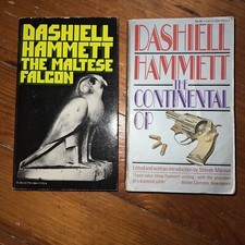 Dashiell Hammett Lot of 2 Vintage Books (Paperback, Good)