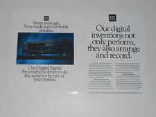 Sony ES Ad, 1990 TA-E1000esd Preamplificatore digitale 2 pagine, articolo
