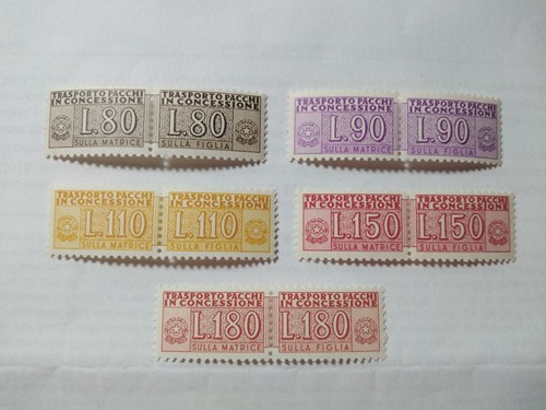 Italia 1955 pacchi - italia:1955-58, in