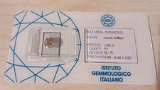 DIAMANTE NATURALE 1,03 Carati