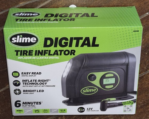 Slime digital tire inflator - slime,