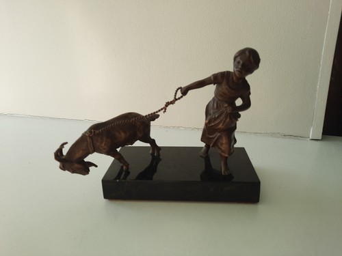Antica composizione bronzo
